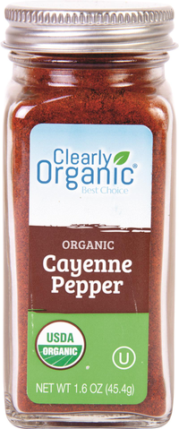 Cayenne Pepper Ground, 48/1.6oz Clearly Organic