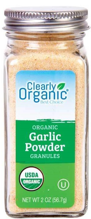 Garlic Granulated, 48/2oz Clearly Organic
