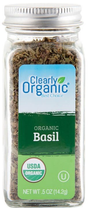 Basil, 48/0.5oz Clearly Organic