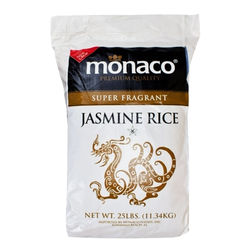 Jasmine Rice, 25lb Monaco