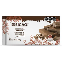 Milk Chocolate Block 25.6%, 3/5kg Sicao