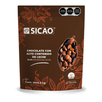 Milk Chocolate Callets 28.5%, 2/5kg Sicao