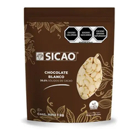 White Chocolate Callets 30.5%, 10/1kg Sicao