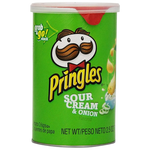 Sour Cream & Onion Chips, 12/71g Pringles