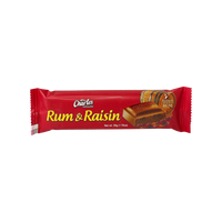 Rum & Raisin Chocolate Bar, 288/50g Charles Chocolate