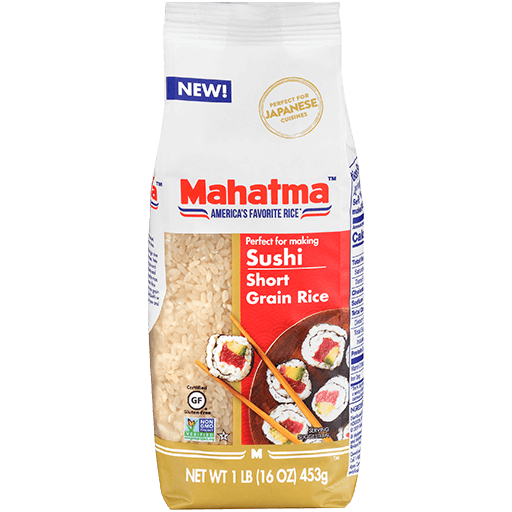 Sushi Rice Short Grain, 5/1lb Mahatma