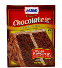 Chocolate Cake Mix, 12/500g JF Mills