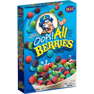 Cap'N Crunch Oops! All Berries Cereal, 14/10oz