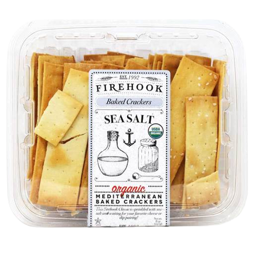 Firehook Crackers, Baked, Spicy Sesame, Snacks, Chips & Dips