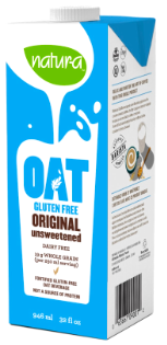 Oat Milk Original Unsweetened, 12/946ml Natur-a
