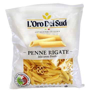 Rigate  Penne Pasta, 20/1lb L'Oro Del Sud