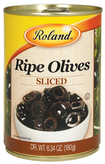 Olives Ripe Sliced, 12/14oz Roland