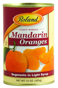Mandarin Oranges Whole Fancy, 24/15oz Roland