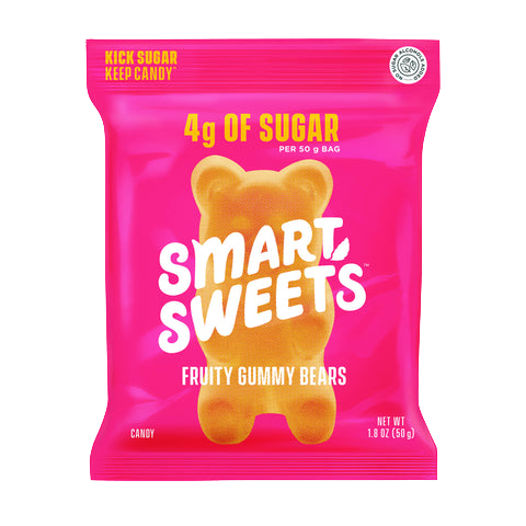 Fruity Gummy Bear Candy, 12/1.8oz Smart Sweets