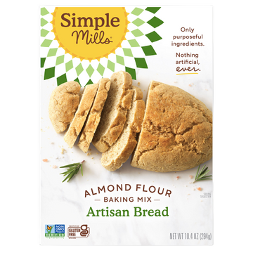 Artisan Bread Mix Almond Flour, 6/10.4oz Simple Mills