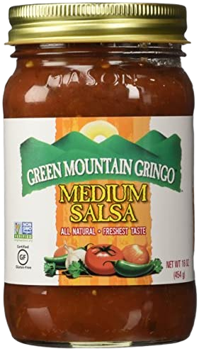 Salsa Medium, 12/16oz Green Mountain Gringo