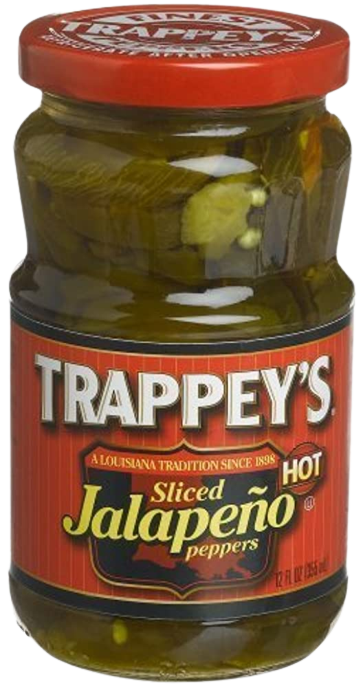 Jalapeno Peppers Sliced, 12/12oz Trappey
