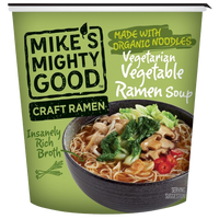 Vegetable Ramen Cup Organic, 6/1.9oz Mike's Mighty