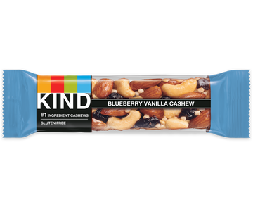 Blueberry Vanilla Cashew Nut Bar, 72/1.4oz KIND