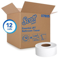Scott Essential Jumbo Roll Toilet Paper, 12/1000ft Kimberly Clark Professionals