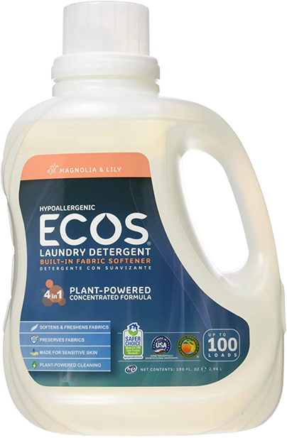 Laundry Detergent Magnolia Lily, 4/100oz ECOS