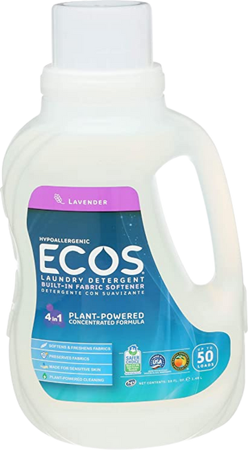 Laundry Detergent Lavender, 8/50oz Earth Friendly