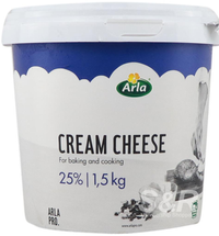 Cream Cheese 25%, 5/1.5kg Arla