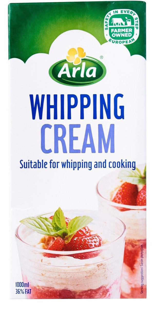 Whipping Cream 36%, 10/1L Arla