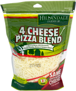 Pizza Cheese Shredded, 12/8oz Hillandale