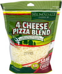 Pizza Cheese Shredded, 12/8oz Hillandale