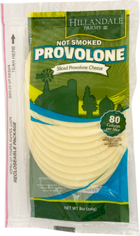 Provolone Cheese Shingle, 12/8oz Hillandale