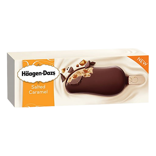 Salted Caramel Ice Cream Bar, 24/80ml Haagen Daz