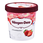 Strawberry Ice Cream, 8/473ml Haagen Daz