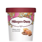 Pralines & Cream Ice Cream, 8/473ml Haagen Daz