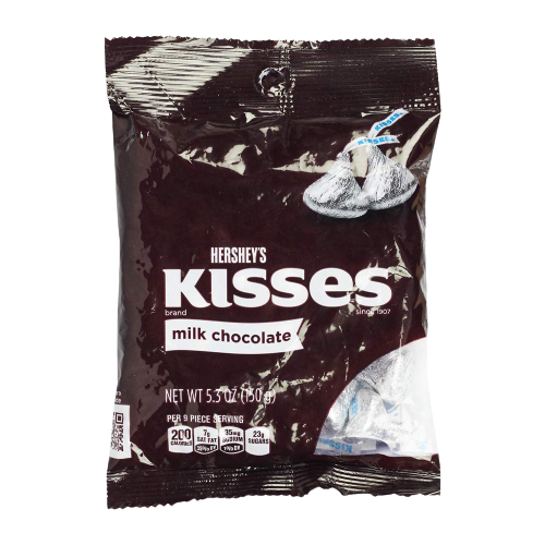 Milk Chocolate Kisses, 12/150g Hershey's