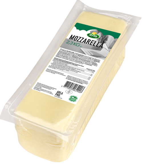 Mozzarella Cheese Block, 8/2.3kg Arla