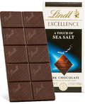 Dark Chocolate Bar Sea Salt, 12/3.5oz Lindt