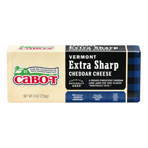 White Cheddar Extra Sharp, 12/8oz Cabot