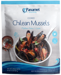 Mussels Whole Cooked Black, 10/1lb Panamei