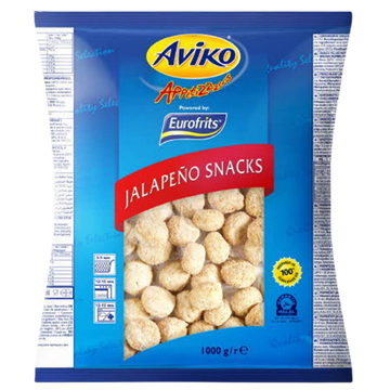 Jalapeno Snack w/ Cream Cheese, 3/1000g Aviko