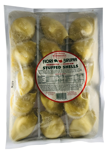 Shells Cheese Stuffed Pasta, 4/1.17kg Fiori Bruna