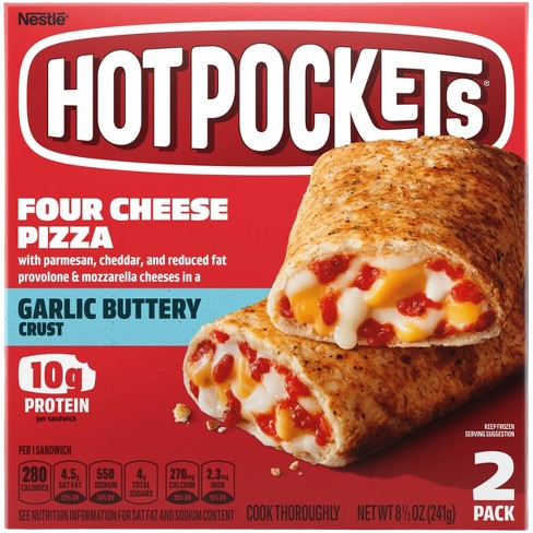 Hot Pockets Pizza 4 Cheese, 8/8.5oz
