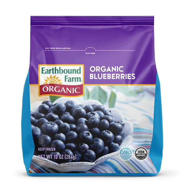 Blueberries Organic, 12/10oz Earthbound Farms