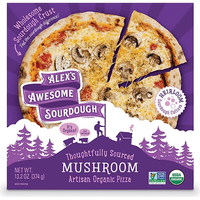 Mushroom Pizza Organic, 6/13.2oz Alex's Awesome Sourdough
