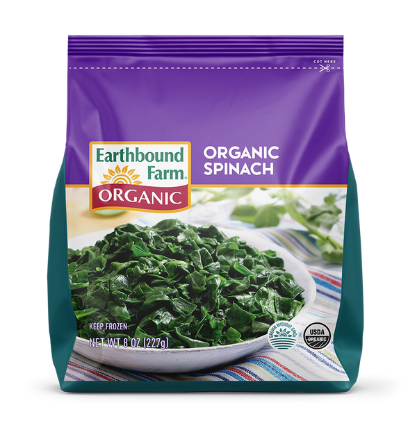 Spinach Organic, 12/8oz Earthbound Farms