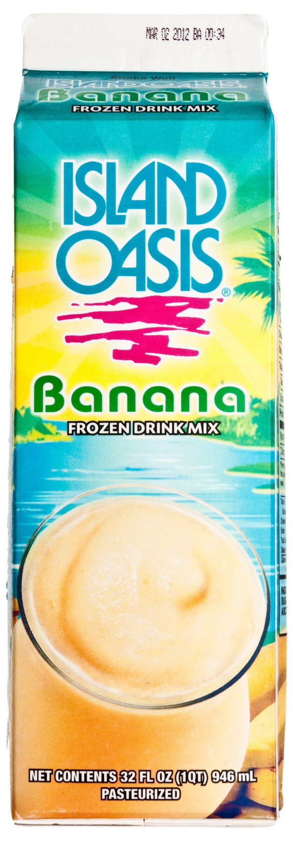 Banana Frozen Drink Mix, 12/32oz Island Oasis