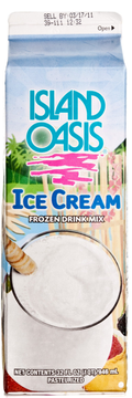 Ice Cream Frozen Drink Mix, 12/32oz Island Oasis