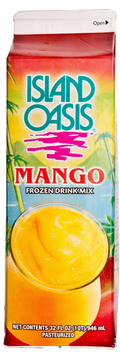 Mango Frozen Drink Mix, 12/32oz Island Oasis