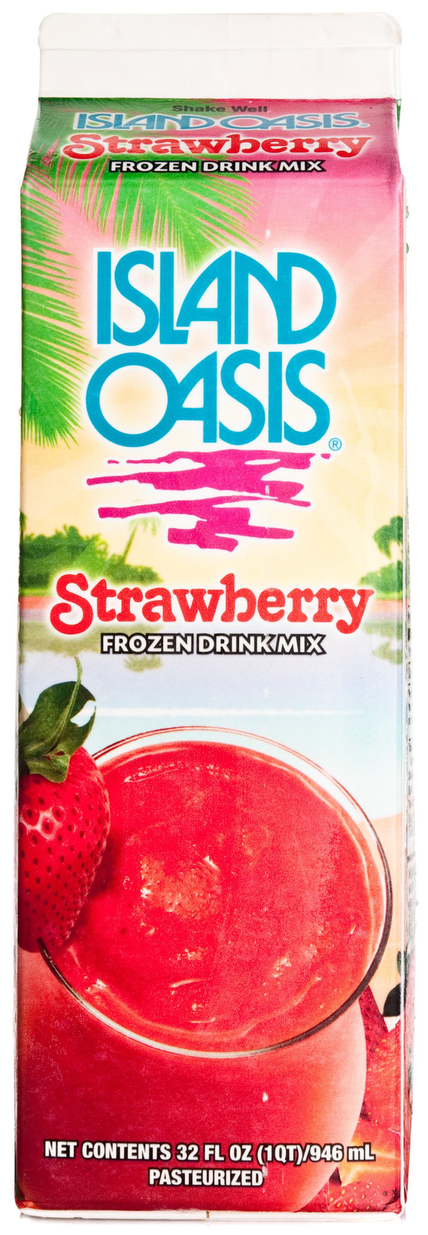 Strawberry Frozen Drink Mix, 12/32oz Island Oasis
