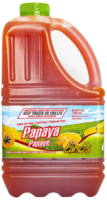 Papaya Juice Concentrate, 6/64oz Canoa